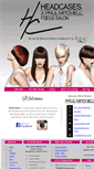 Mobile Screenshot of headcasessalon.com